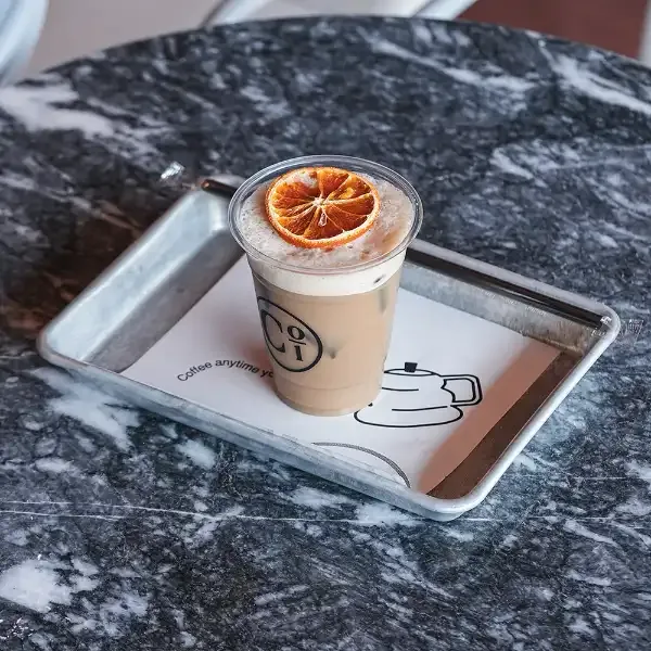 Dry Orange Latte