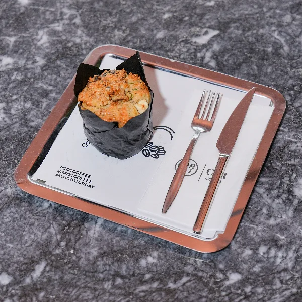 Tuzlu Susamlı Muffin