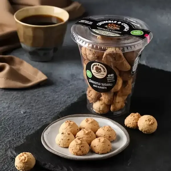Crumble & Crunch Çörekotlu Susamlı